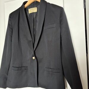 Vintage 1970s-80s Jean-Claude Poitras Blazer - Montreal Designer / Union Tag